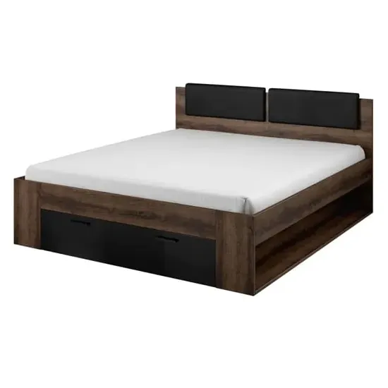 Glens King Size Divan Bed - Monastery Oak