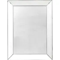 Gorizia Small Leaner Bevelled Wall Mirror - Silver