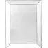 Gorizia Small Leaner Bevelled Wall Mirror - Silver