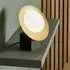 Goshen Opal Glass Table Lamp - Gold, Dark Bronze