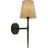 Gothic Wall Light - Black, Fabric