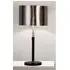 Grafias Table Lamp - Black, Chrome