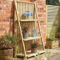 Grato Vertical Plant Stand - Natural