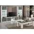 Graz Living Room Set with Coffee Table and LED - White Oxide