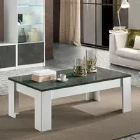 Graz Rectangular Coffee Table - White, MDF