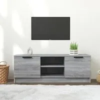 Greco TV Stand with Storage - Grey Sonoma Oak