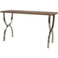 Greytok Console Table - Natural, Fir Wood
