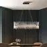 Grimsby Large Pendant Ceiling Light - Chrome, Clear Glass