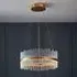 Grimsby LED Glass Rods Ceiling Pendant Light - Gold