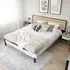 Guelph Super King Size Bed with Storage - Grey
