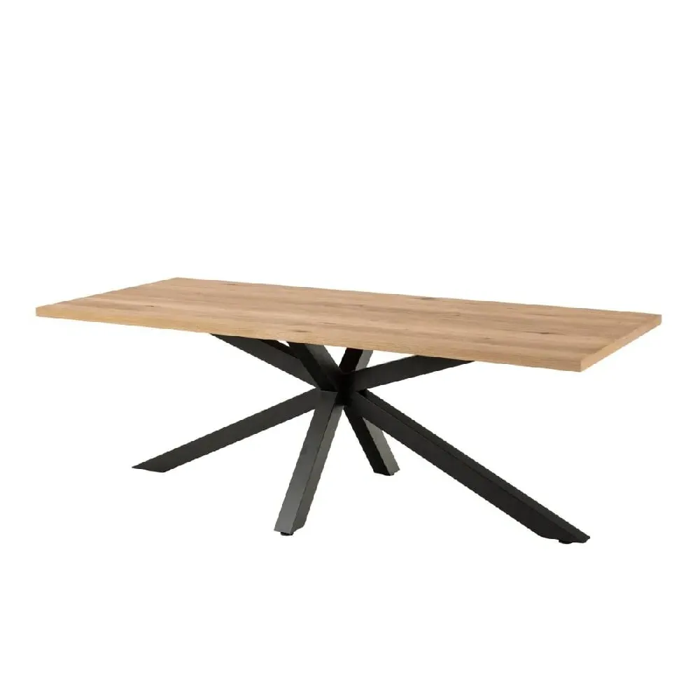 Haines Rectangular Dining Table - Oak