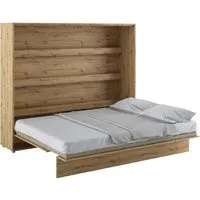 Halifax King Size Wall Bed with Storage - Artisan Oak