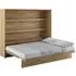 Halifax King Size Wall Bed with Storage - Artisan Oak