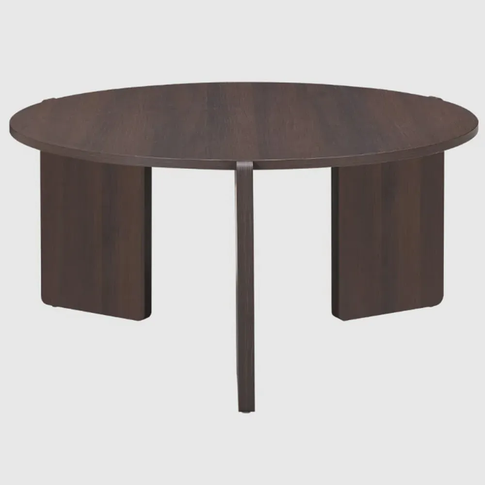 Halifax Round Coffee Table - Espresso, MDF image