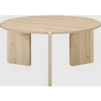 Halifax Round Coffee Table - Oak, MDF