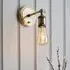 Halifax Wall Light with Adjustable Arm - Antique Brass