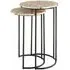 Hallo Mother Pearl Top Set Of 2 Side Tables