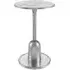 Hallo Round Side Table - Silver, Aluminium