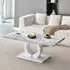 Halo Coffee Table - Magnesia Marble Effect