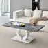 Halo Coffee Table - Melange Marble Effect