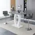 Halo Melange Bar Table with 4 Candid Stools - Grey