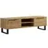 Hamburg TV Stand with 2 Flip Doors - Wotan Oak