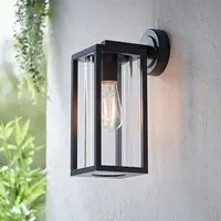 Hamden Wall Light - Clear, Aluminium