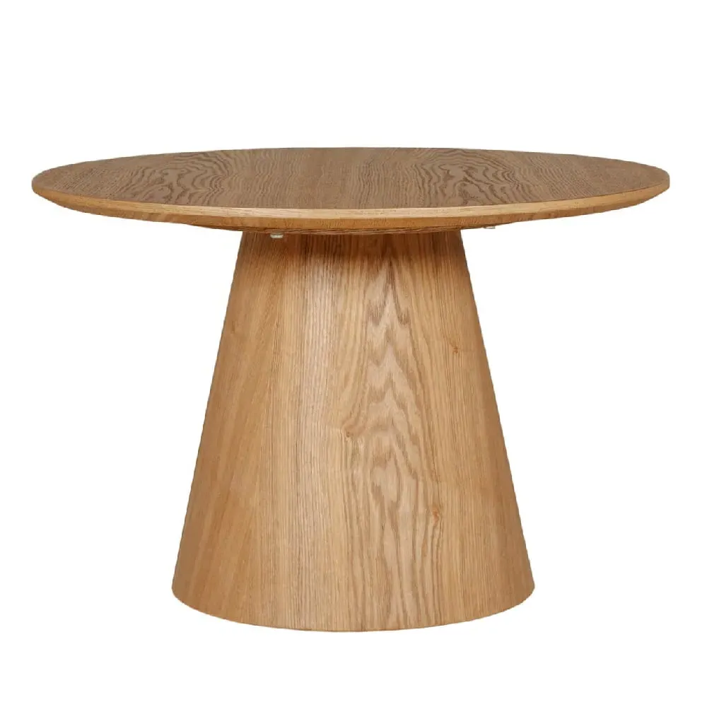 Hamel Round Coffee Table - Brown, Wood image