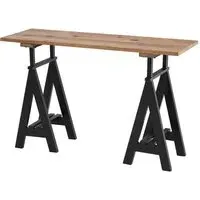 Hampro Console Table - Natural, Pine Wood