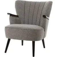 Hampro Upholstered Armchair - Grey