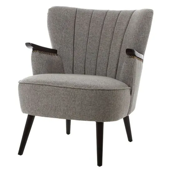 Hampro Upholstered Armchair - Grey