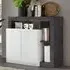 Hanmer Sideboard with 2 Doors - White, High Gloss