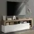 Hanmer TV Stand with Flap Door - White, Mercure
