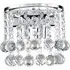 Hanna Double Wall Light - Polished Chrome, Crystal