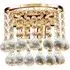 Hanna Double Wall Light with Crystal Ball - Gold