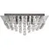 Hanna Square Ceiling Light - Chrome, Crystal