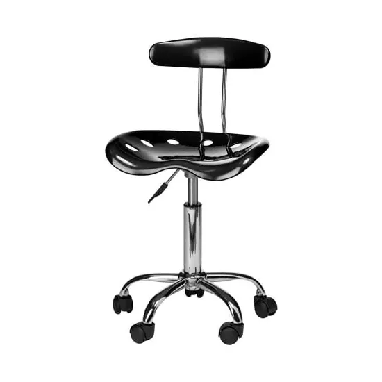 Hanoi Office Chair - Black, ABS image