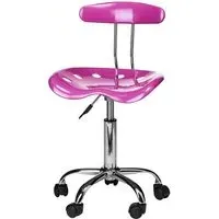 Hanoi Office Chair - Pink, ABS