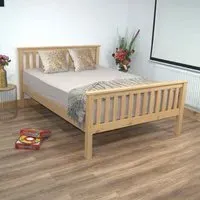 Hants Small Double Bed Frame - Natural, Pine