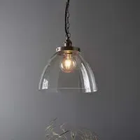 Harbor Ceiling Pendant Light - Clear, Silver