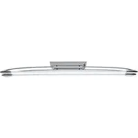 Harper Large 2 Light Flush Ceiling Light - Polished Chrome