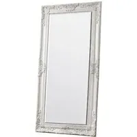 Harris Bevelled Leaner Floor Mirror - Cream