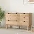 Harrow 6 Drawer Chest of Drawers - Brown, Pine