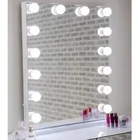 Haslet Portrait Dressing Mirror - White