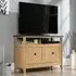 Haslet TV Stand with 2 Doors - Dover Oak