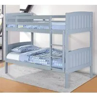 Hatice Single Bunk Bed - Grey, MDF alternate view