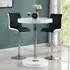 Havana Round Bar Table with 2 Ritz Stools - White