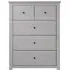 Havanan 5 Drawer Chest - Grey, Pine