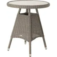 Haverhill Round Bistro Table - Grey Dusk, Glass alternate view