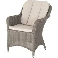 Haverhill Rattan Garden Armchair - Grey Dusk